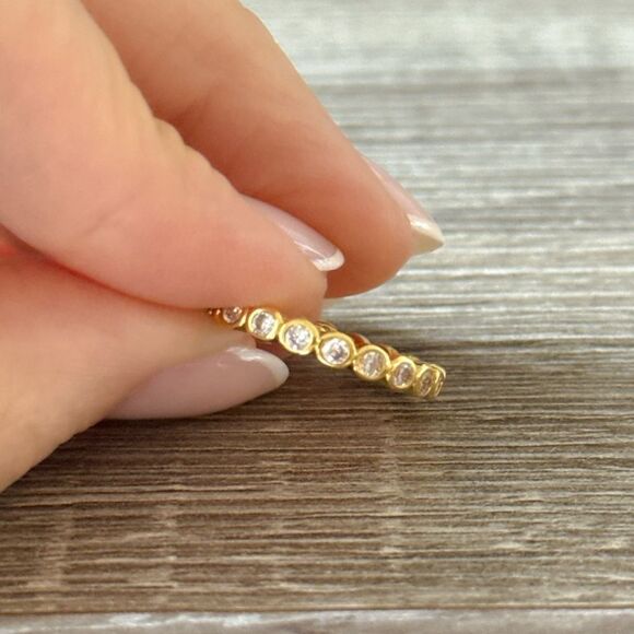 Bezel eternity ring N729 - Picture 7 of 8